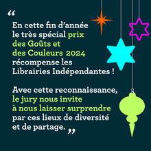 Communication Librairies Indépendantes Noël 2024