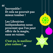 Communication Librairies Indépendantes Noël 2024